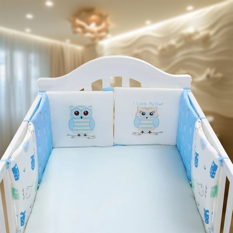 tour de lit pour bebe tendora bleu 1