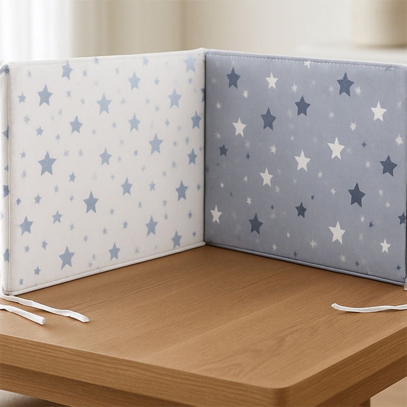 tour de lit respirant somnella etoile bleu 1