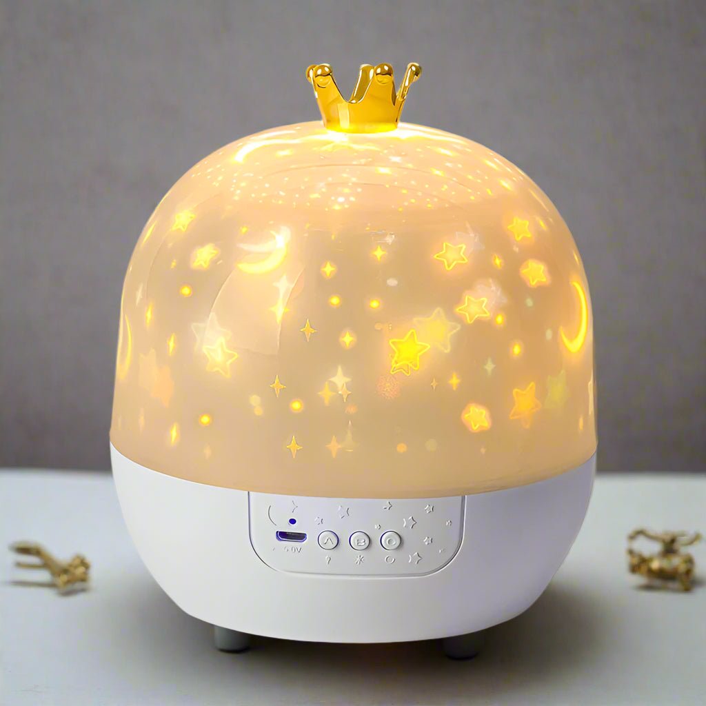 veilleuse projection nebula blanc