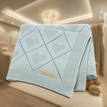 couverture bebe petitnidou bleu 1