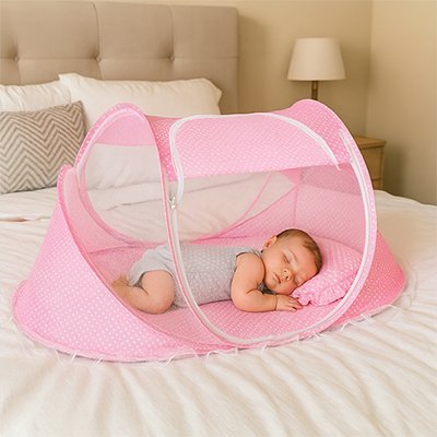 Lit moustiquaire bebe | FlyAway™ - Pures câlins