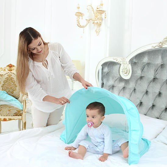 Moustiquaire lit bébé | Dreamshield™ - Pures câlins