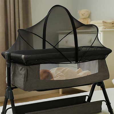 Moustiquaire lit bébé | MoustiDoux™ - Pures câlins