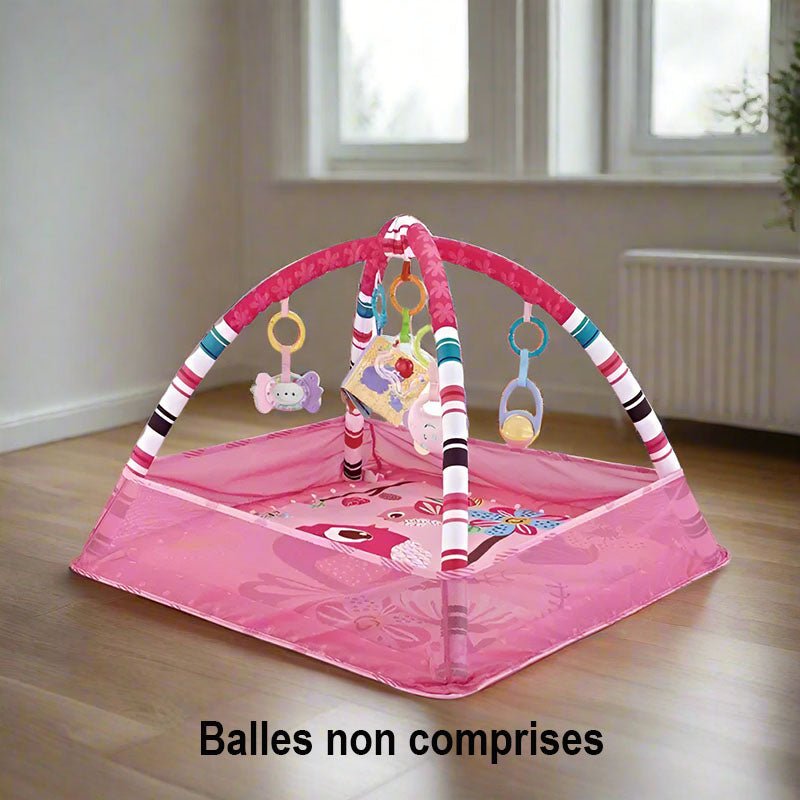 tapis deveil bebe kokoplay rose a
