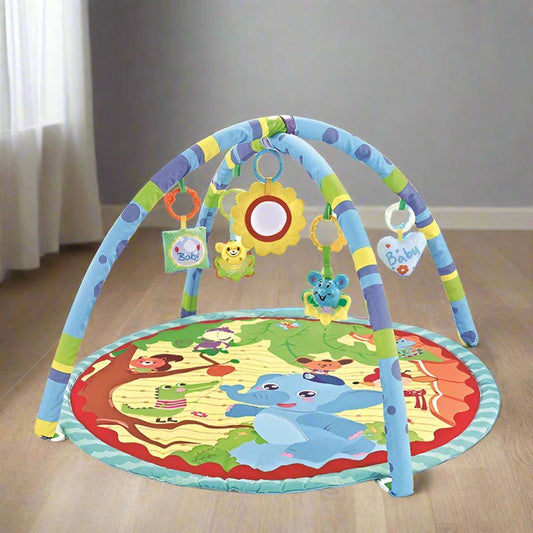 Tapis d'éveil bébé StellaMat bleu a