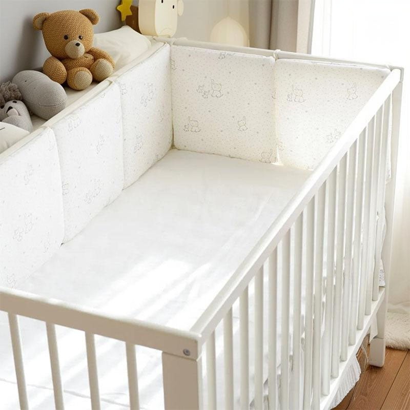 tour de lit bebe baby hugs blanc